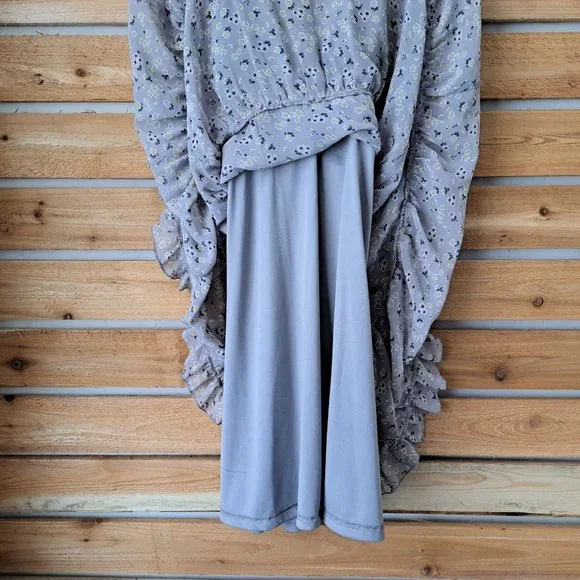 Vine and Valley Juniors Floral Tank Dress Multicolor Size L - Picture 11 of 11